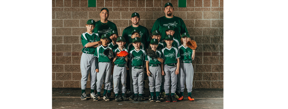 East Lane Minors Baseball Team